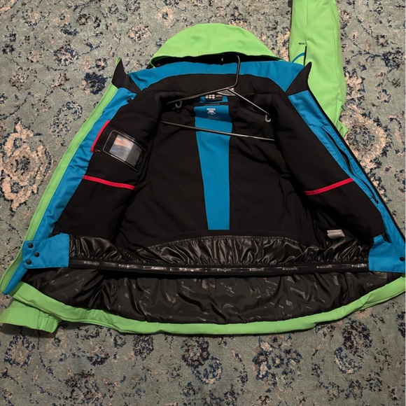 Green DESCENTE Hooded Jacket - Picture 6 of 9